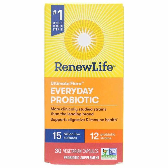 Ultimate Flora Probiotic 15 Billion Everyday Formula, RNL
